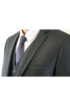 Ultra Slim Fit 3 Piece Men's Suit - LA154SA - CHARCOAL - Mens Suits LA Suits