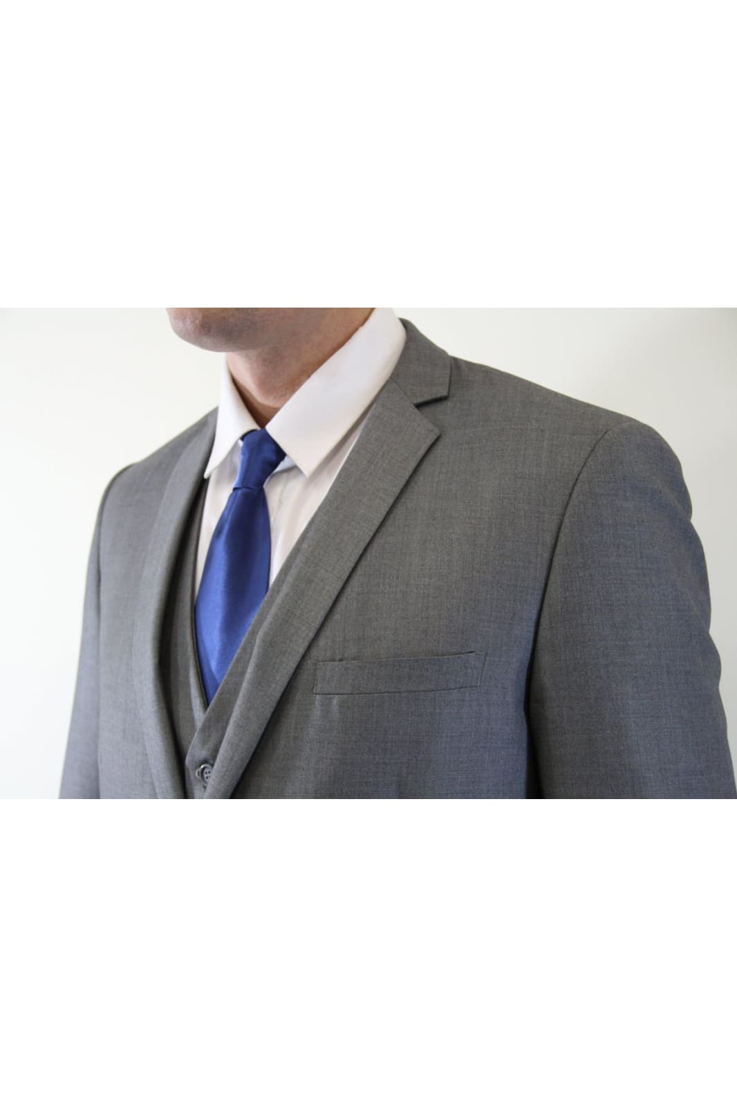 Ultra Slim Fit 3 Piece Men's Suit - LA154SA - - Mens Suits LA Suits