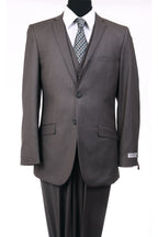 Ultra Slim Fit 3 Piece Men's Suit - LA154SA - - Mens Suits LA Suits