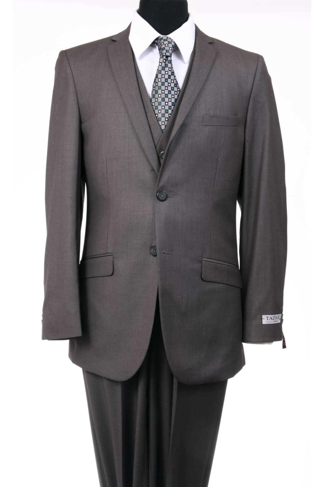 Ultra Slim Fit 3 Piece Men's Suit - LA154SA - - Mens Suits LA Suits