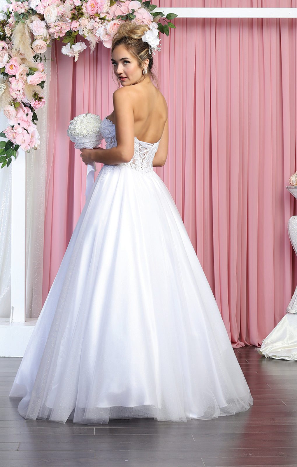 Wedding Reception Ball Gown - LA141B - - LA Merchandise