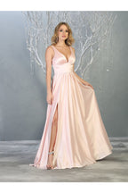 Formal Prom Dress LA1723 - BLUSH - Dress LA Merchandise