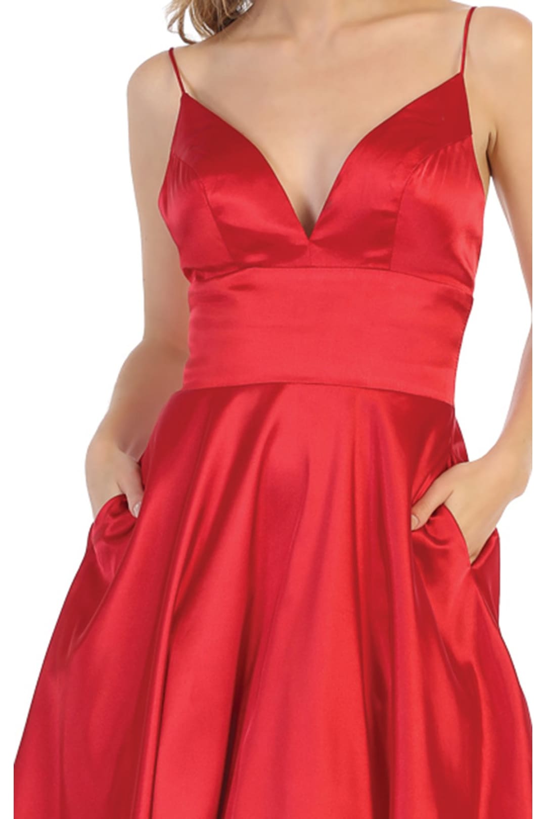 La Merchandise LA1770 Simple Satin Short Bridesmaids Dresses - - LA Merchandise